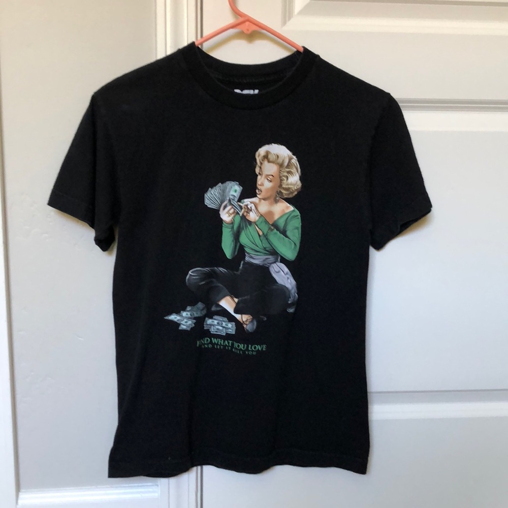 DGK Marilyn Monroe Black Tee Shirt